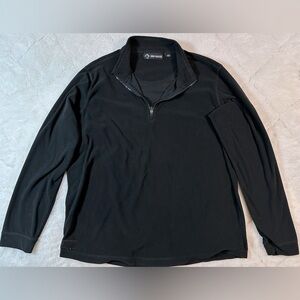 Dri Duck men’s large black fleece